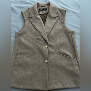 Zara Women's Dark Gray Blazer